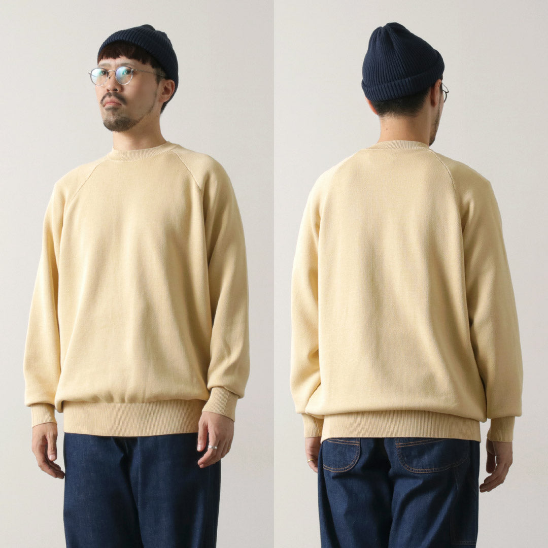 RYE TENDER / Fulton 插肩袖針織衛衣