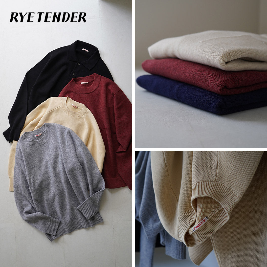 RYE TENDER / Lloyd 口袋套頭針織衫