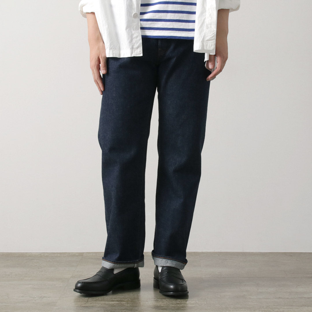 COUPES ORDINAIRES / Denim standard uni-lavé
