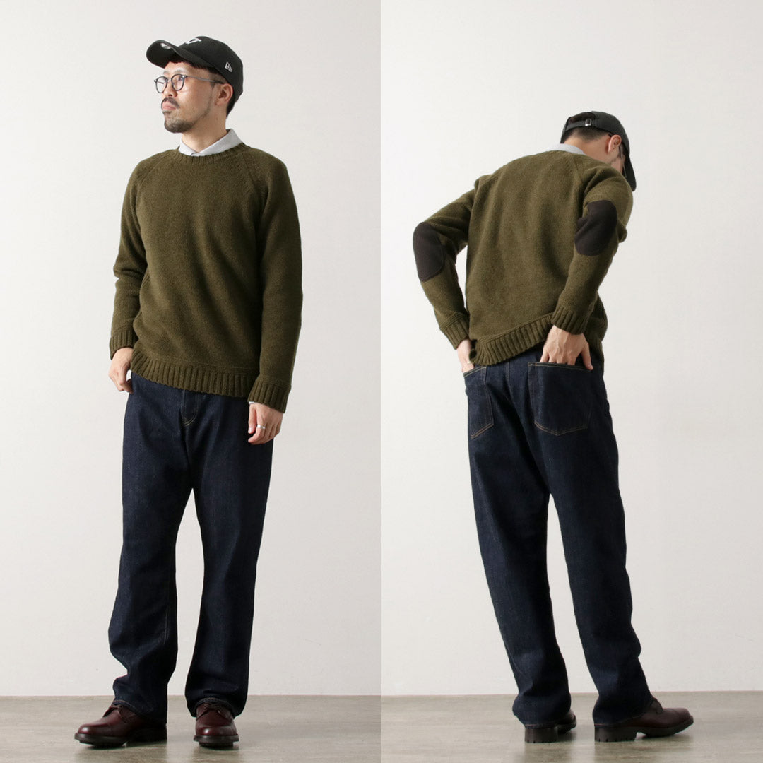 ORDINARY FITS / 루즈 데님 원워시