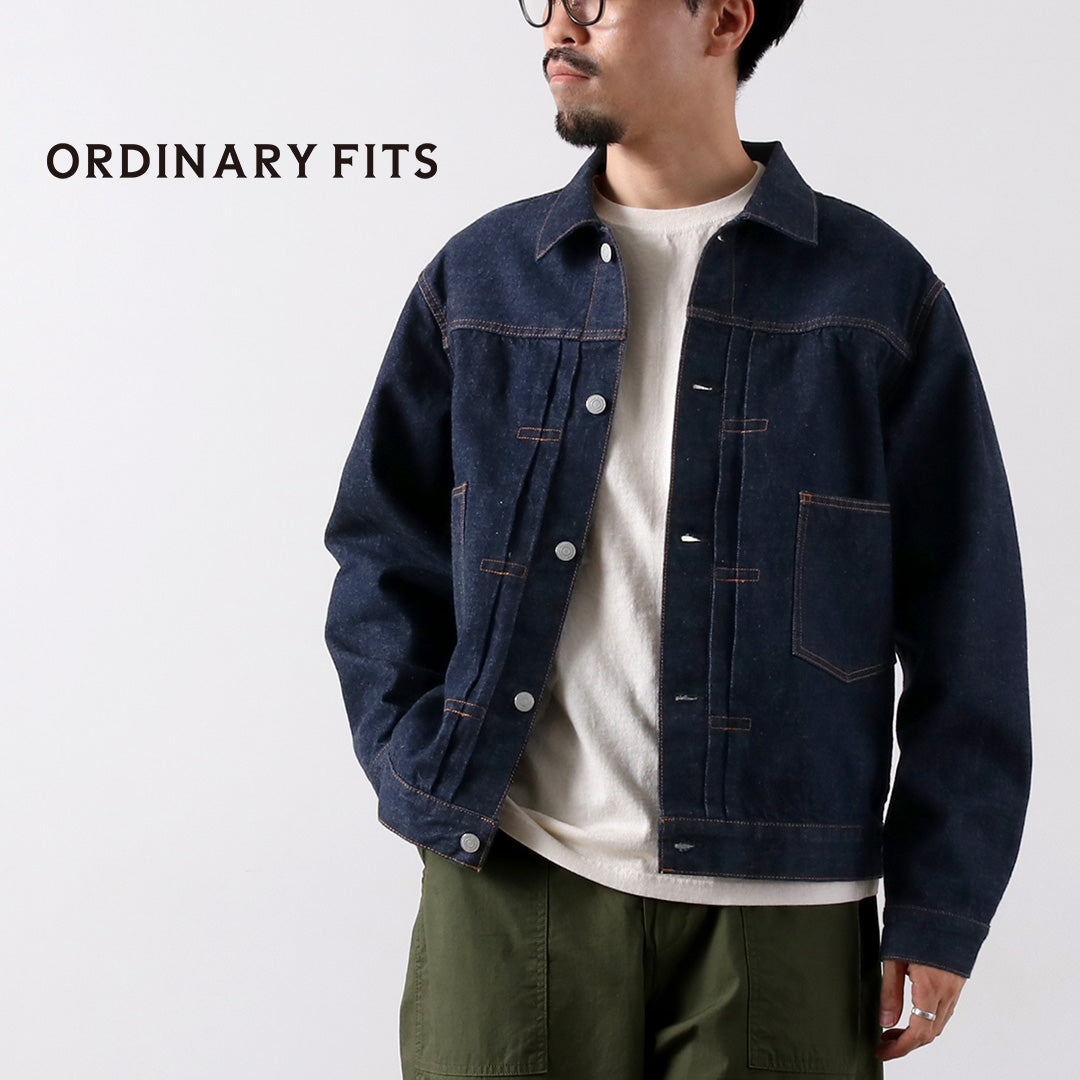 ORDINARY FITS / 2nd Type 데님자켓 원워시