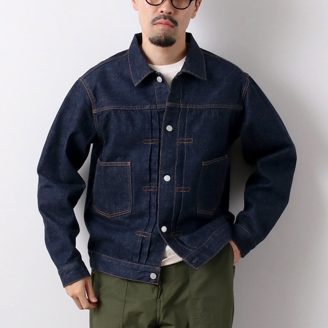 ORDINARY FITS / 2nd Type 데님자켓 원워시