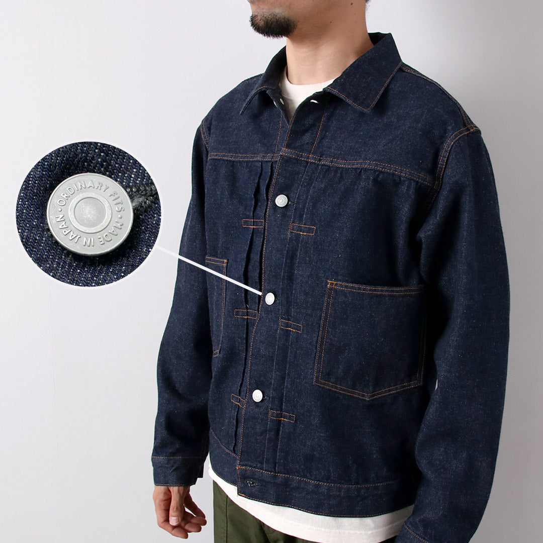 ORDINARY FITS / 2nd Type 데님자켓 원워시