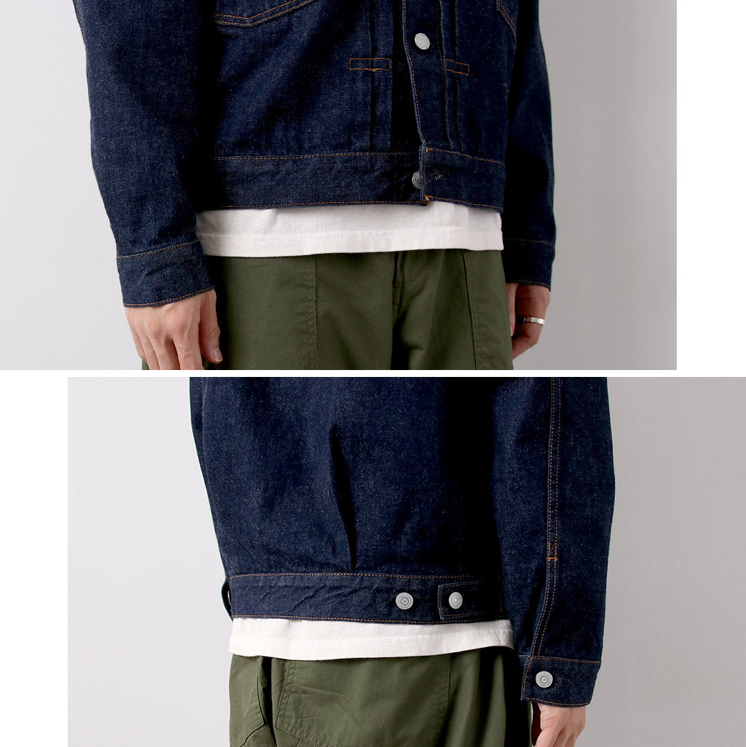 ORDINARY FITS / 2nd Type 데님자켓 원워시