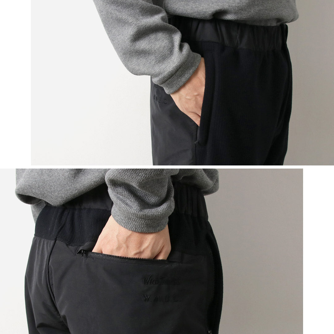 Pantalon polaire de collaboration WHITE MOUNTAINEERING / WILD THINGS
