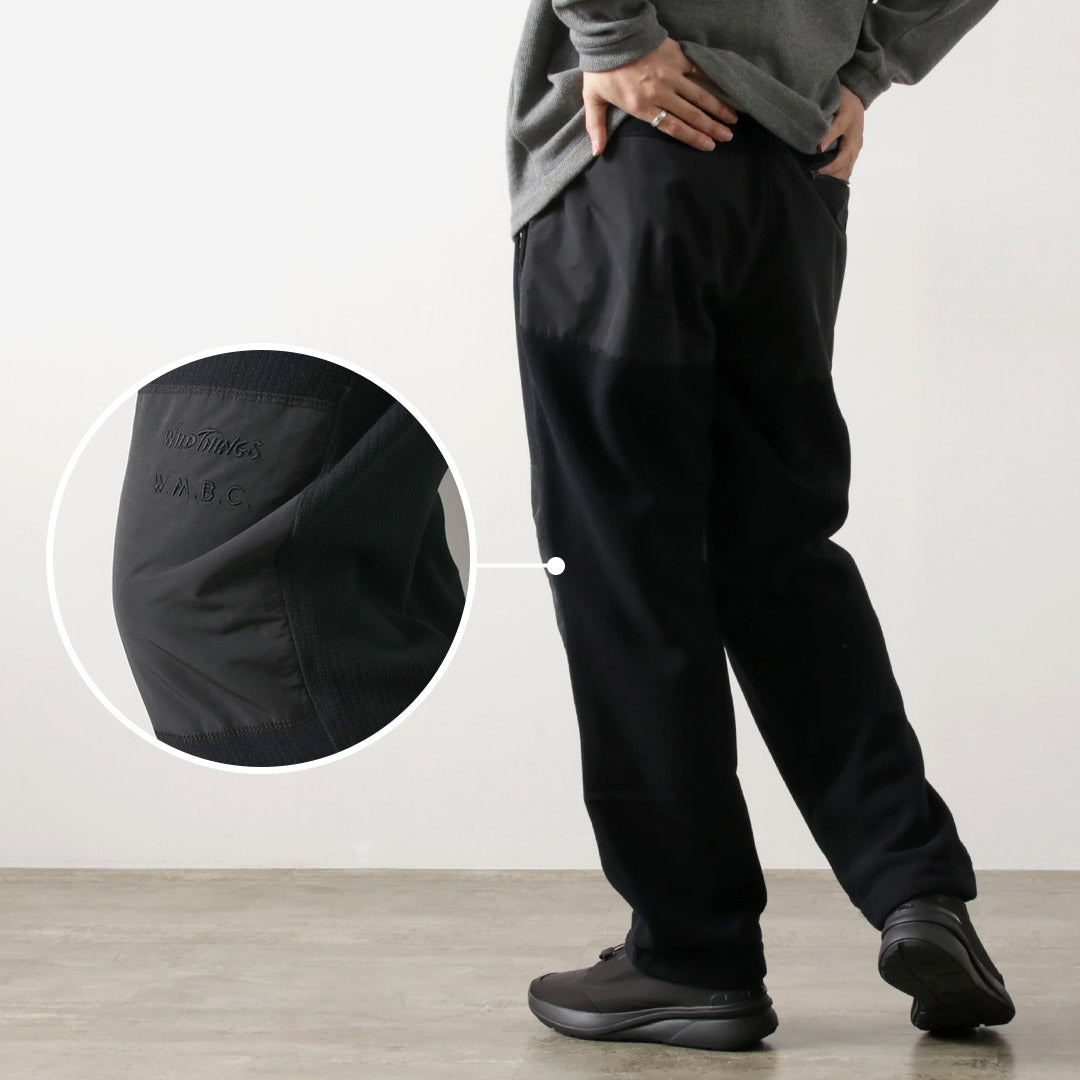 Pantalon polaire de collaboration WHITE MOUNTAINEERING / WILD THINGS