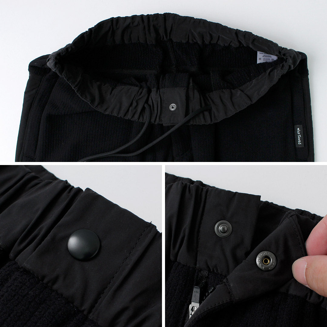 Pantalon polaire de collaboration WHITE MOUNTAINEERING / WILD THINGS