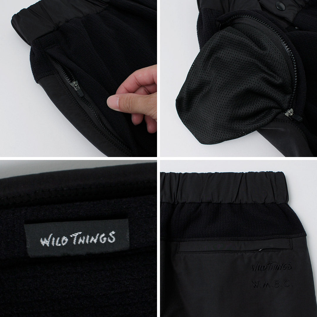 Pantalon polaire de collaboration WHITE MOUNTAINEERING / WILD THINGS