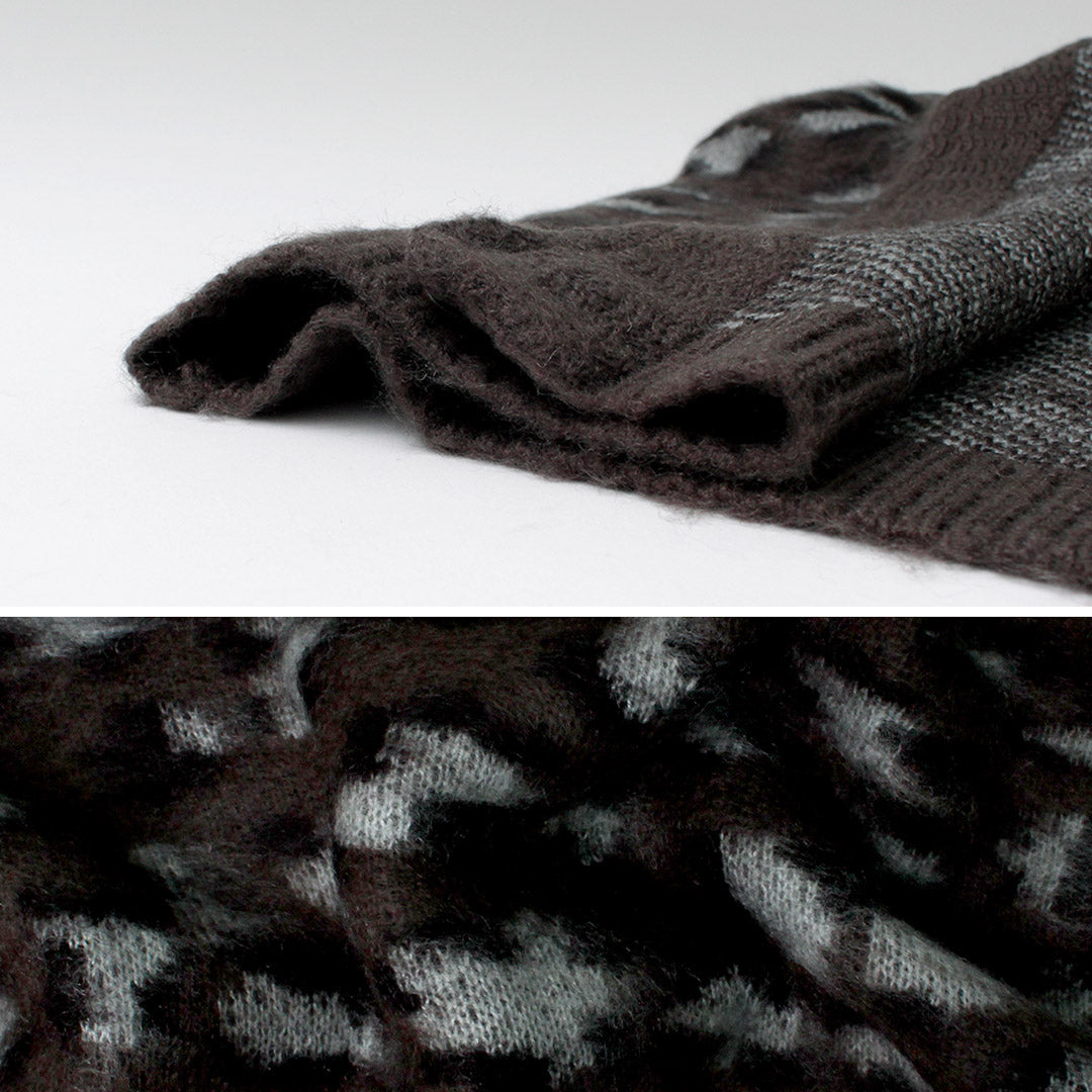 TOWNCRAFT / Cardigan raglan à poils longs