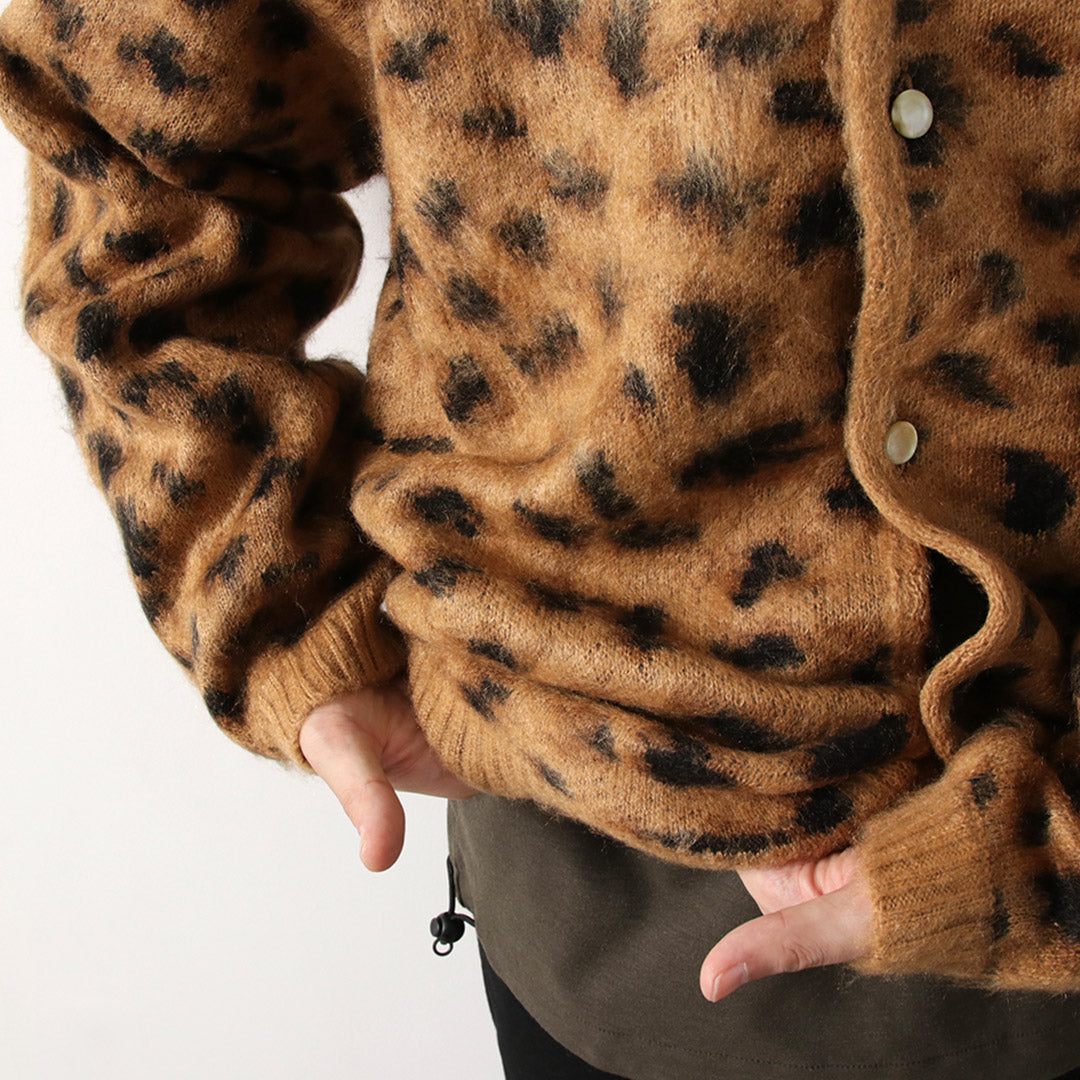 TOWNCRAFT / Cardigan raglan à poils longs