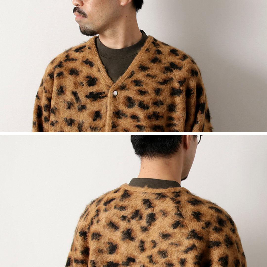 TOWNCRAFT / Cardigan raglan à poils longs