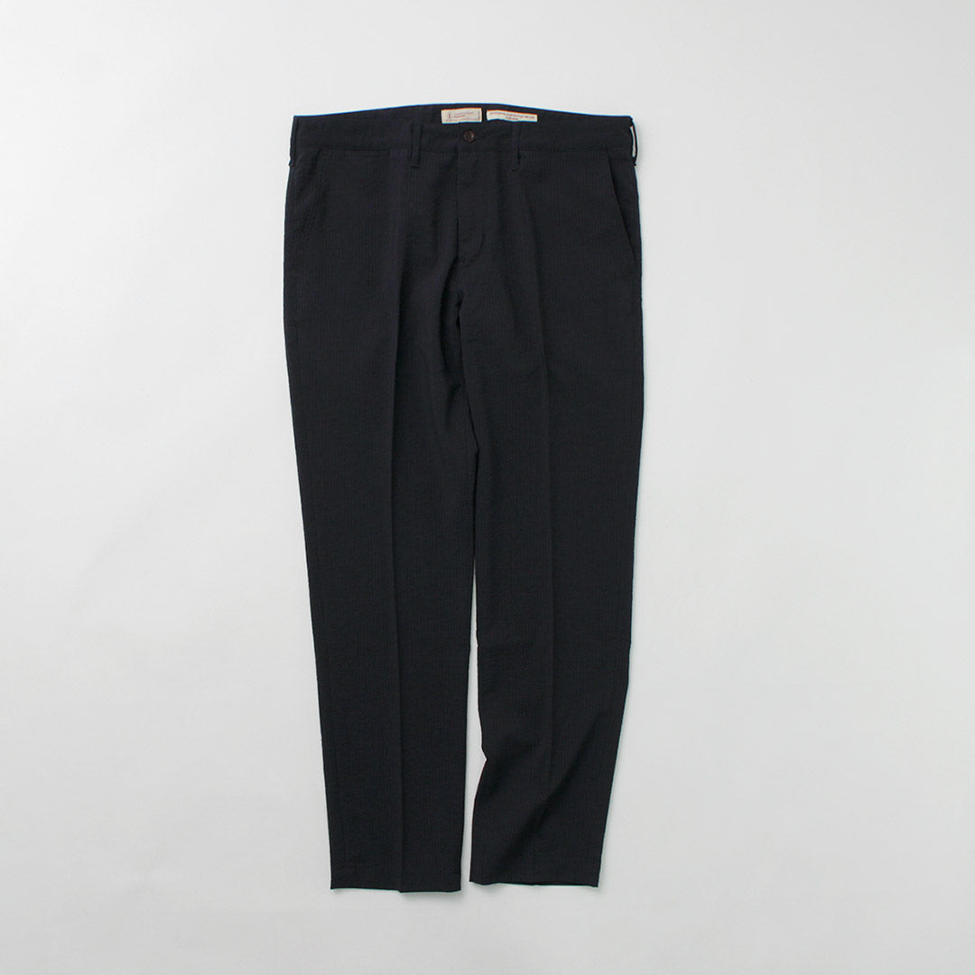 JAPAN BLUE JEANS / Seersucker Summer Officer's Trousers