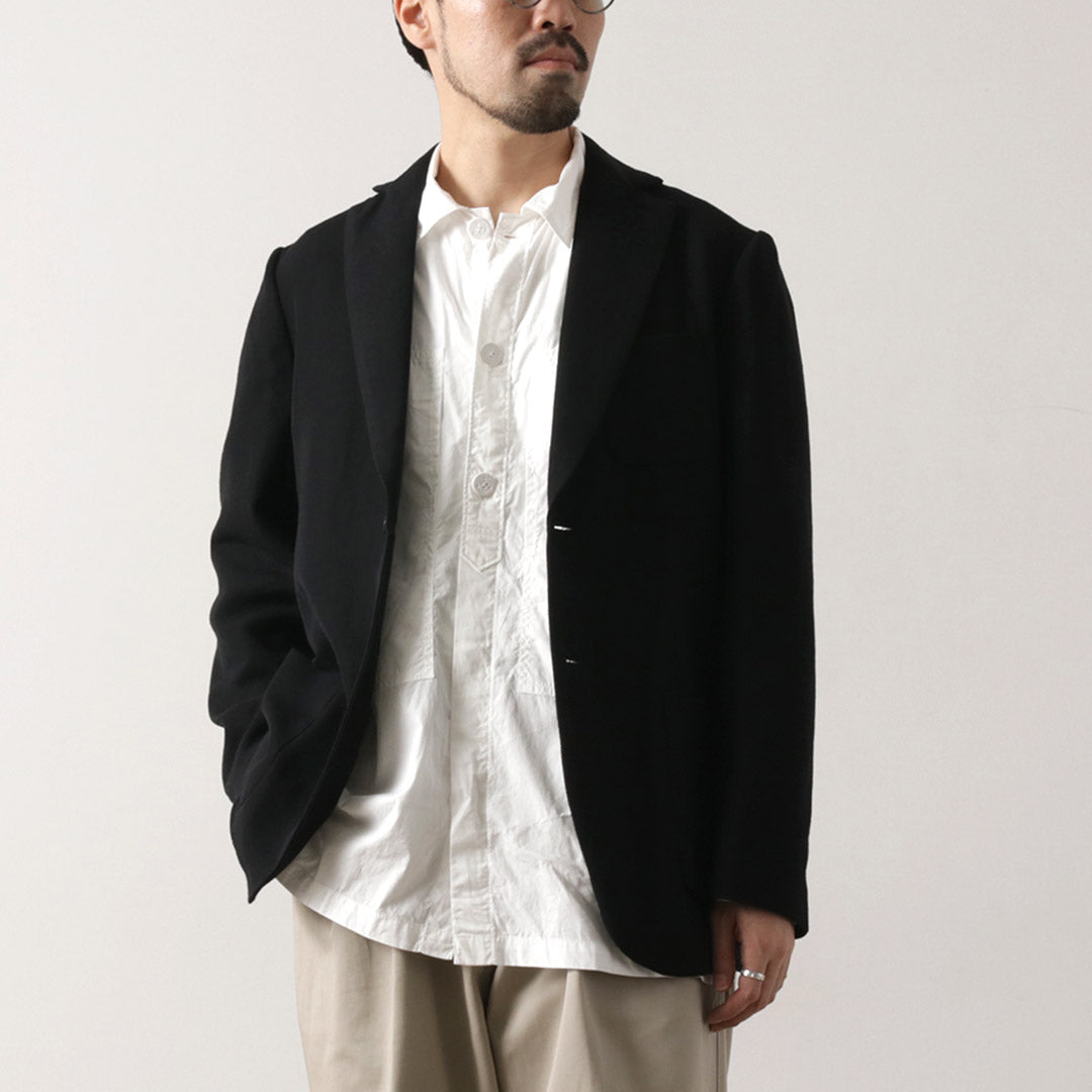 FUJITO / N.O.UN 2B 자켓 울 서지
