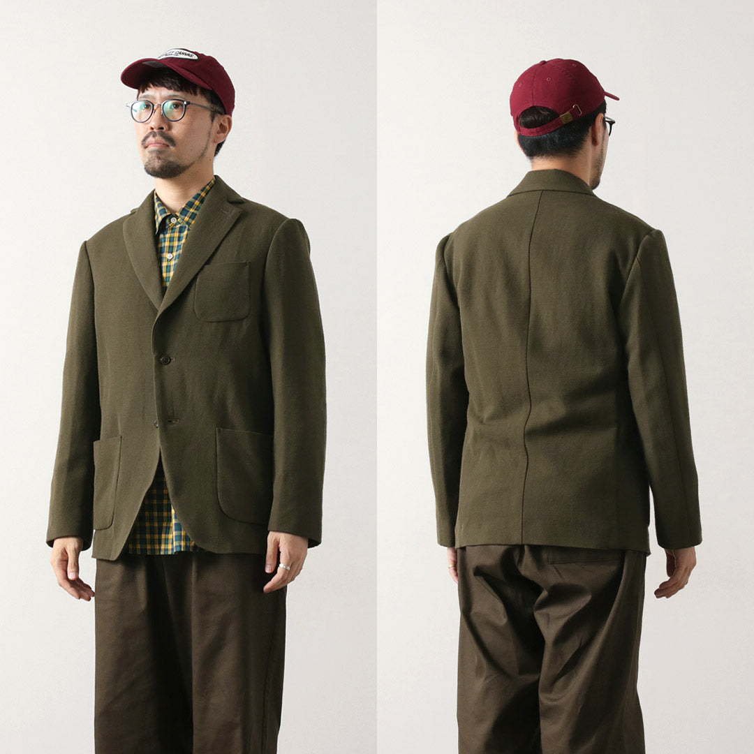 FUJITO / N.O.UN 2B Jacket Wool Serge