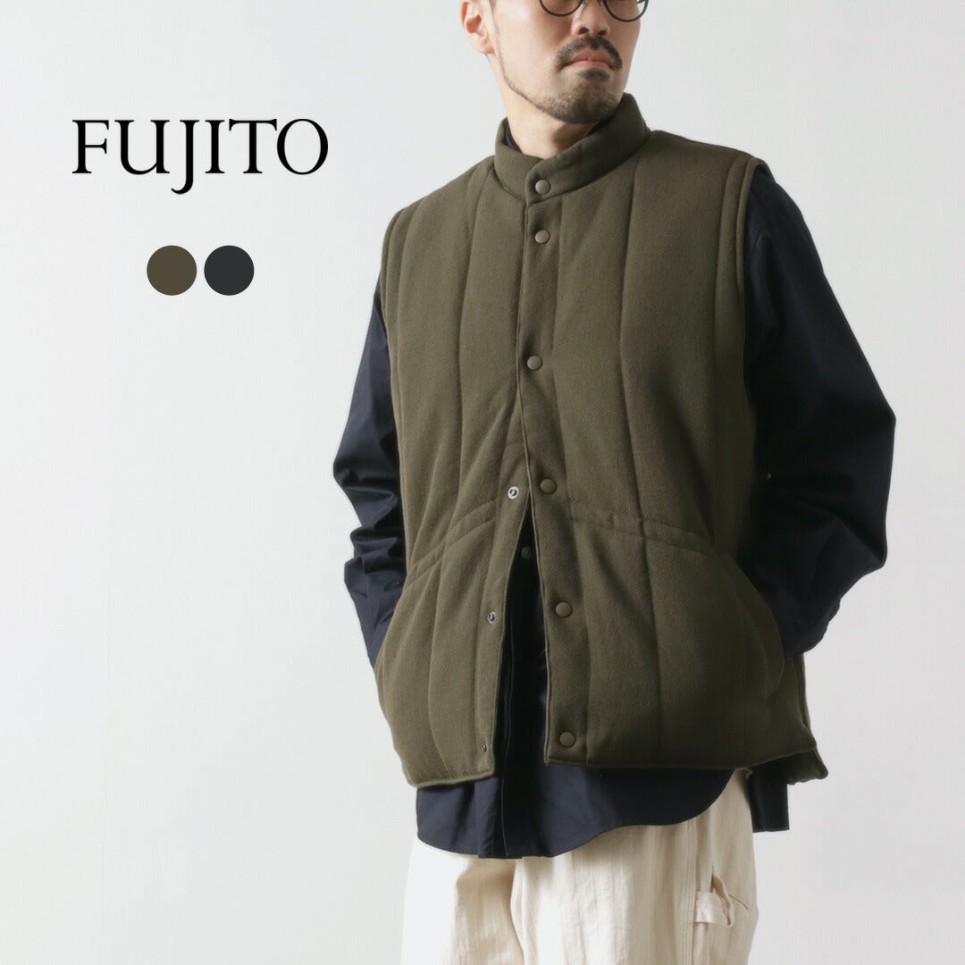 FUJITO / 滑雪背心 羊毛哔叽