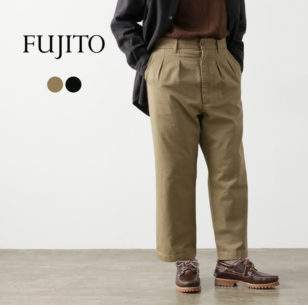 FUJITO / 2 折褲奇諾褲
