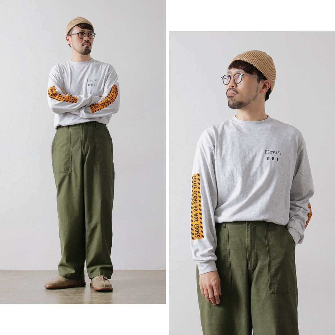 ILL UN QUATRE-VINGT / REDRUM T-shirt manches longues