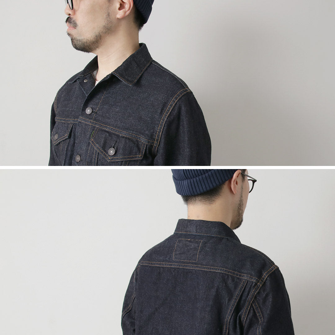 FOB FACTORY / F2444 Selvedge Denim 3rd-type Jacket