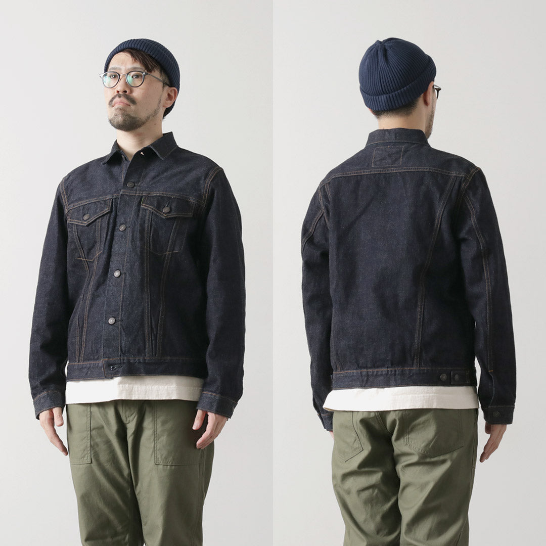 FOB FACTORY / F2444 Selvedge Denim 3rd-type Jacket