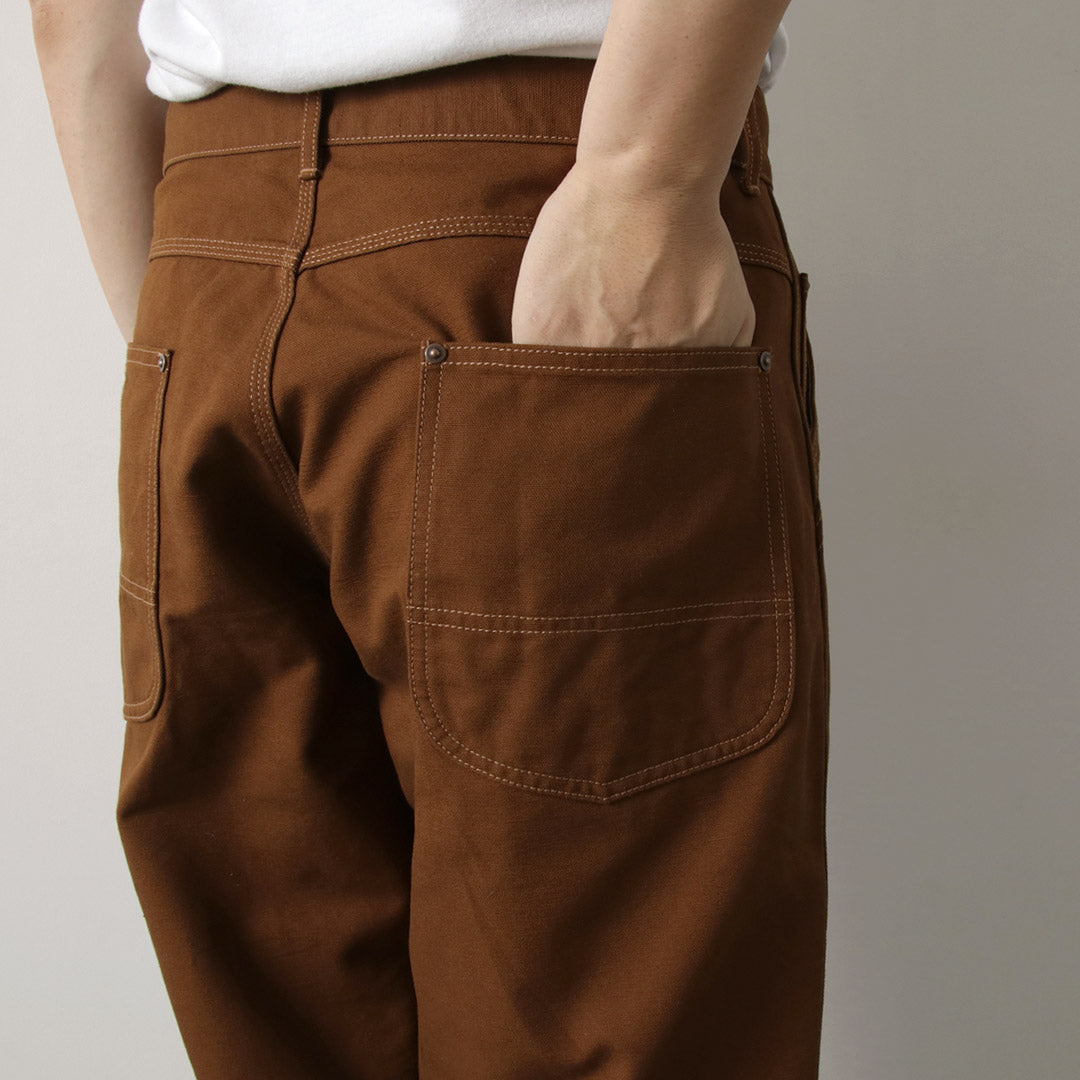 FOB FACTORY / F0530 Pantalón de trabajo de algodón pato