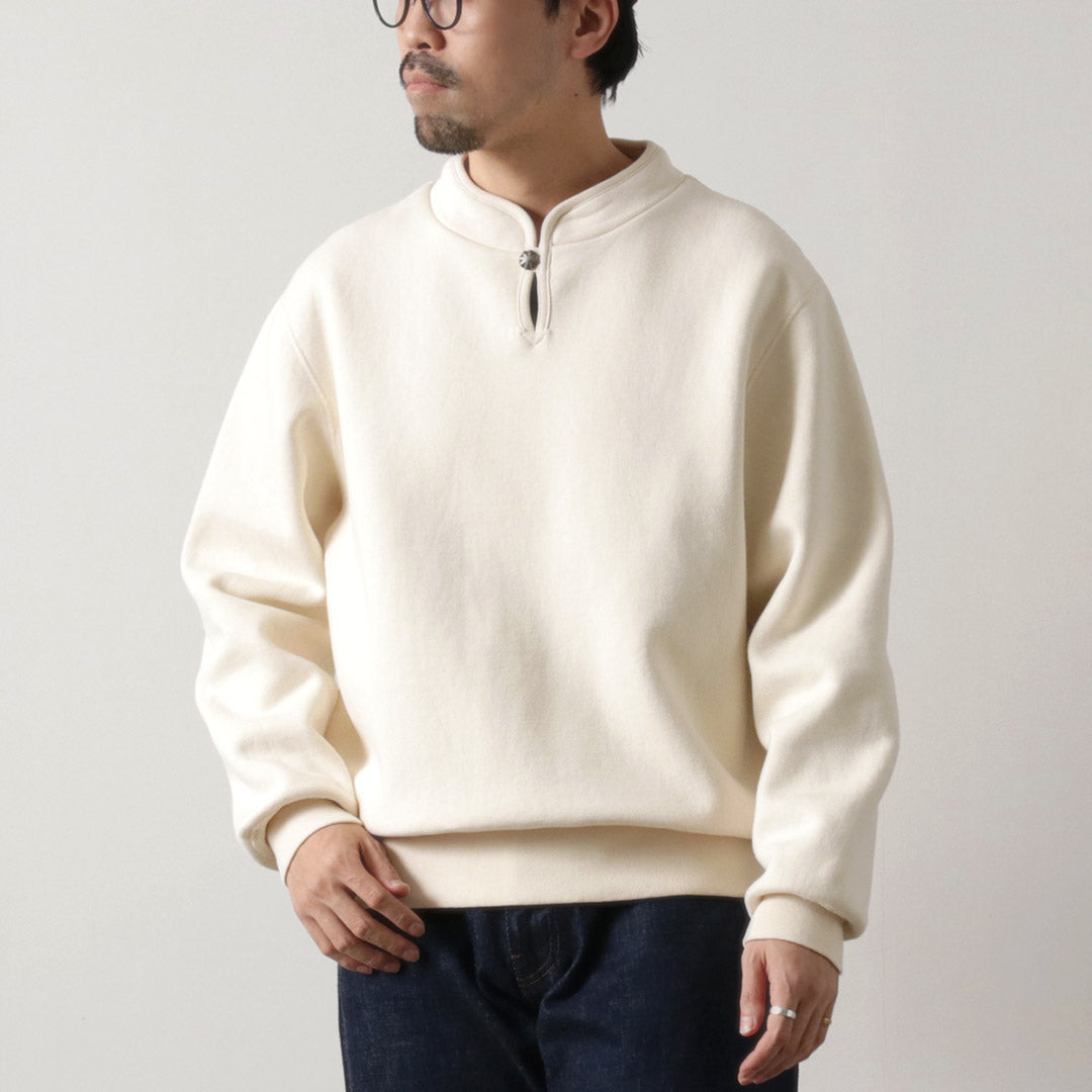 BARNS / Cozun Button Works Concho Sweat-shirt