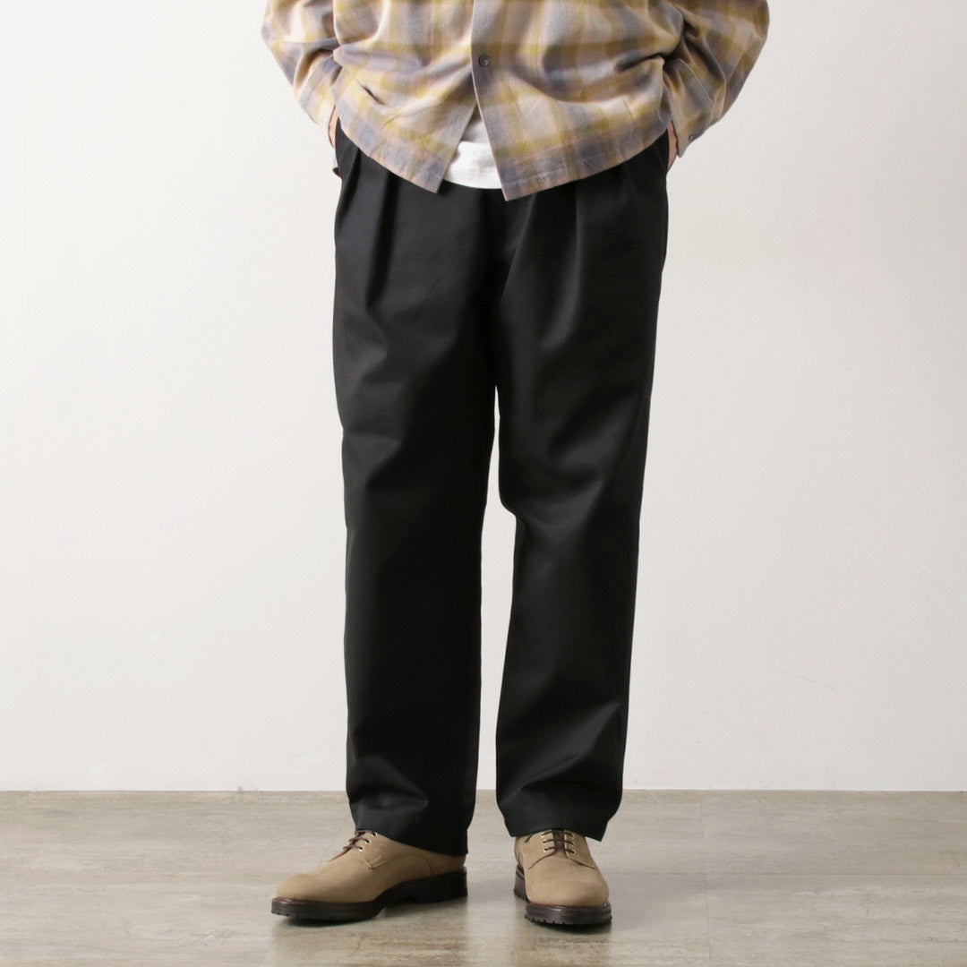 COMBINAISON UNIVERSELLE / Pantalon Heritage T/C Relaxed 2-Tuck STONE CARVER