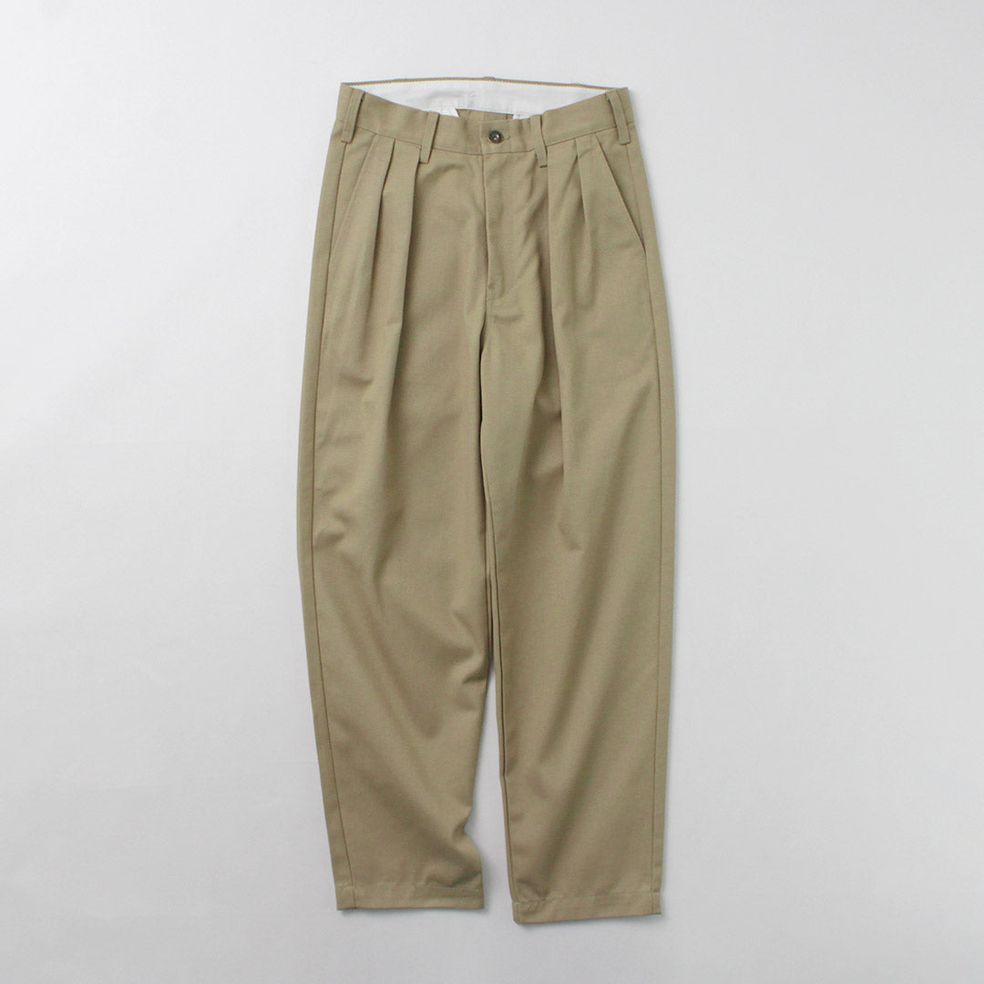 COMBINAISON UNIVERSELLE / Pantalon Heritage T/C Relaxed 2-Tuck STONE CARVER