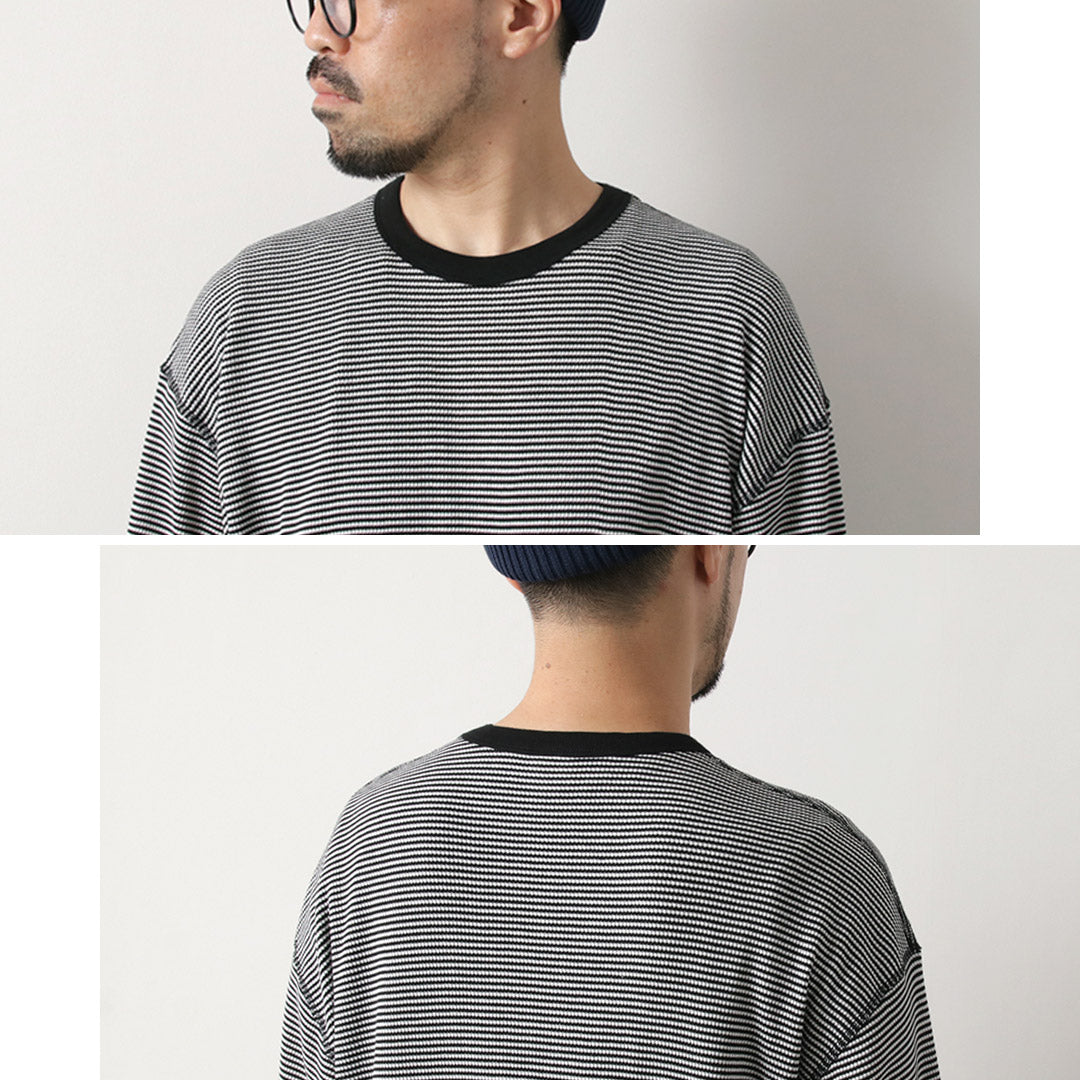 HEALTHKNIT / 2 Pack T-Shirt 7/10 Sleeve + Long Sleeve Waffle