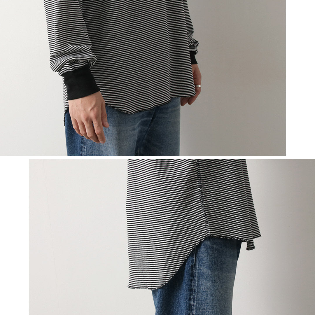 HEALTHKNIT / 2 Pack T-Shirt 7/10 Sleeve + Long Sleeve Waffle