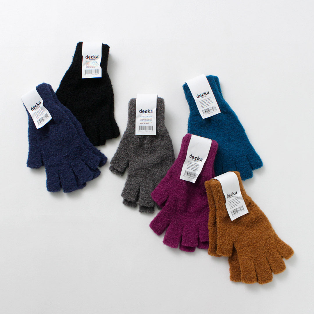 CHAUSSETTES DE QUALITÉ DECKA / Gants sans doigts en alpaga