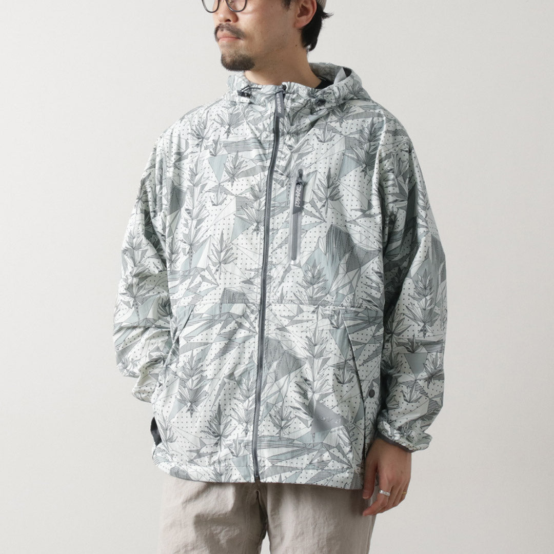 AND WANDER / Gramicci Collaboration Veste en nylon blush