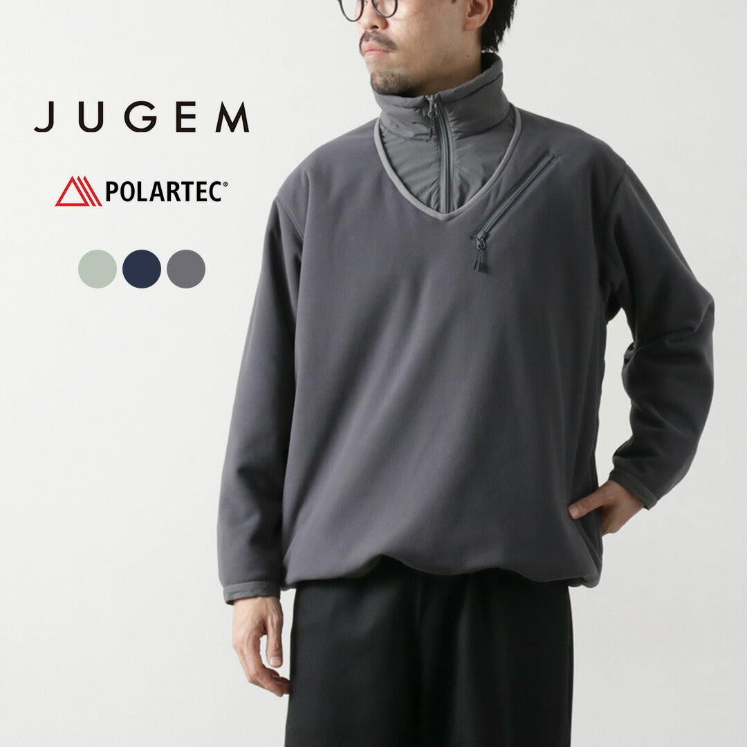 JUGEM / 나일론 플리스 콤비네이션 아노락