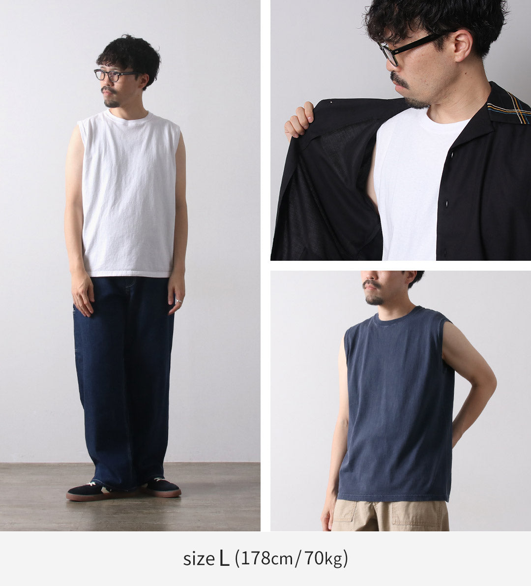 GOOD ON / 無袖T卹