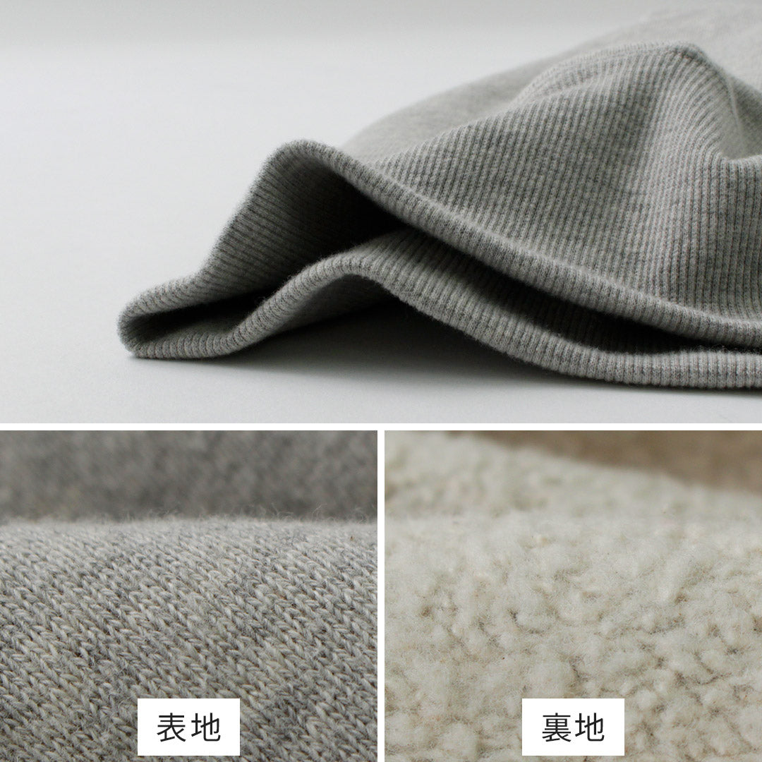 GOHEMP / Sweat ras du cou demi-zip