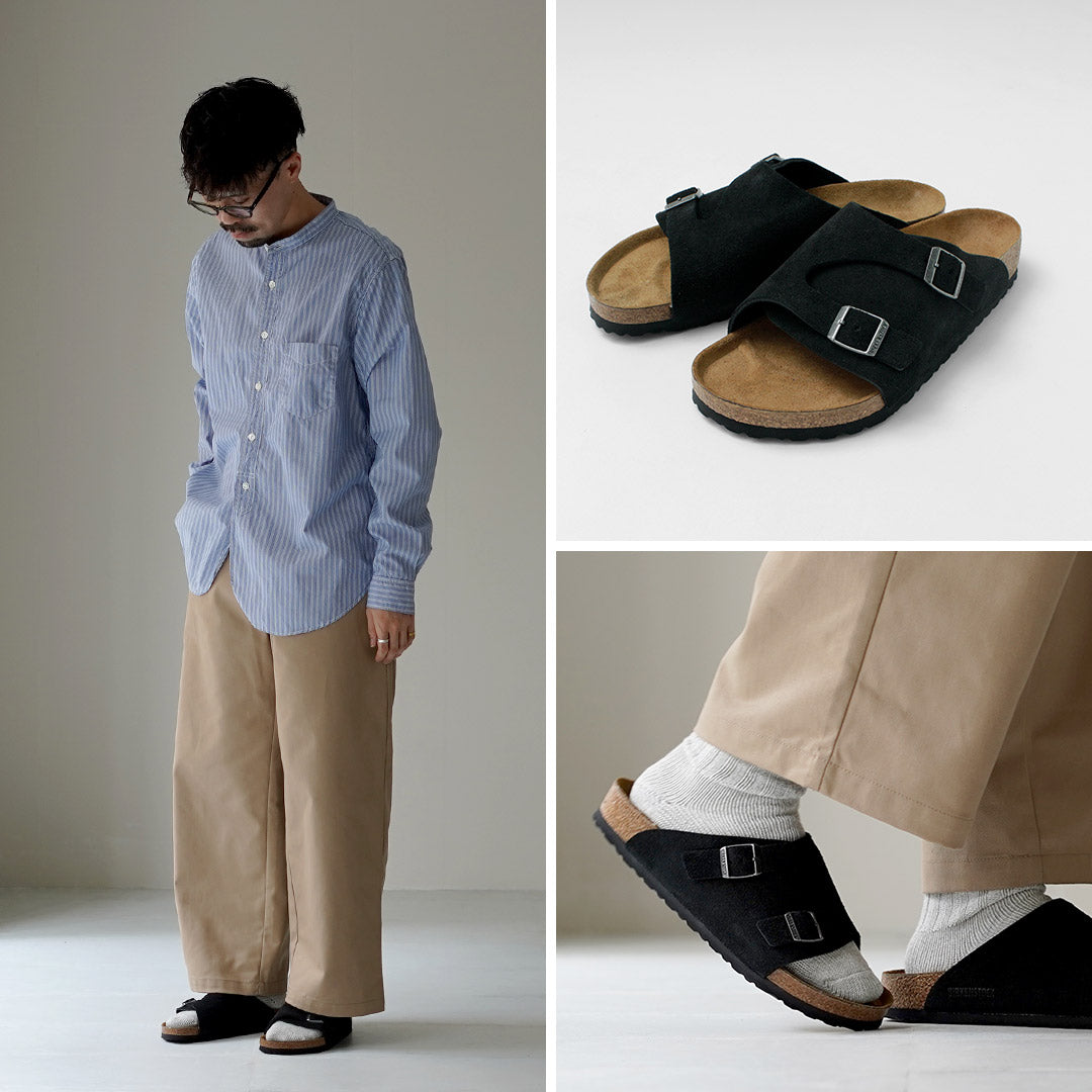 BIRKENSTOCK / Sandalias de ante Zurich