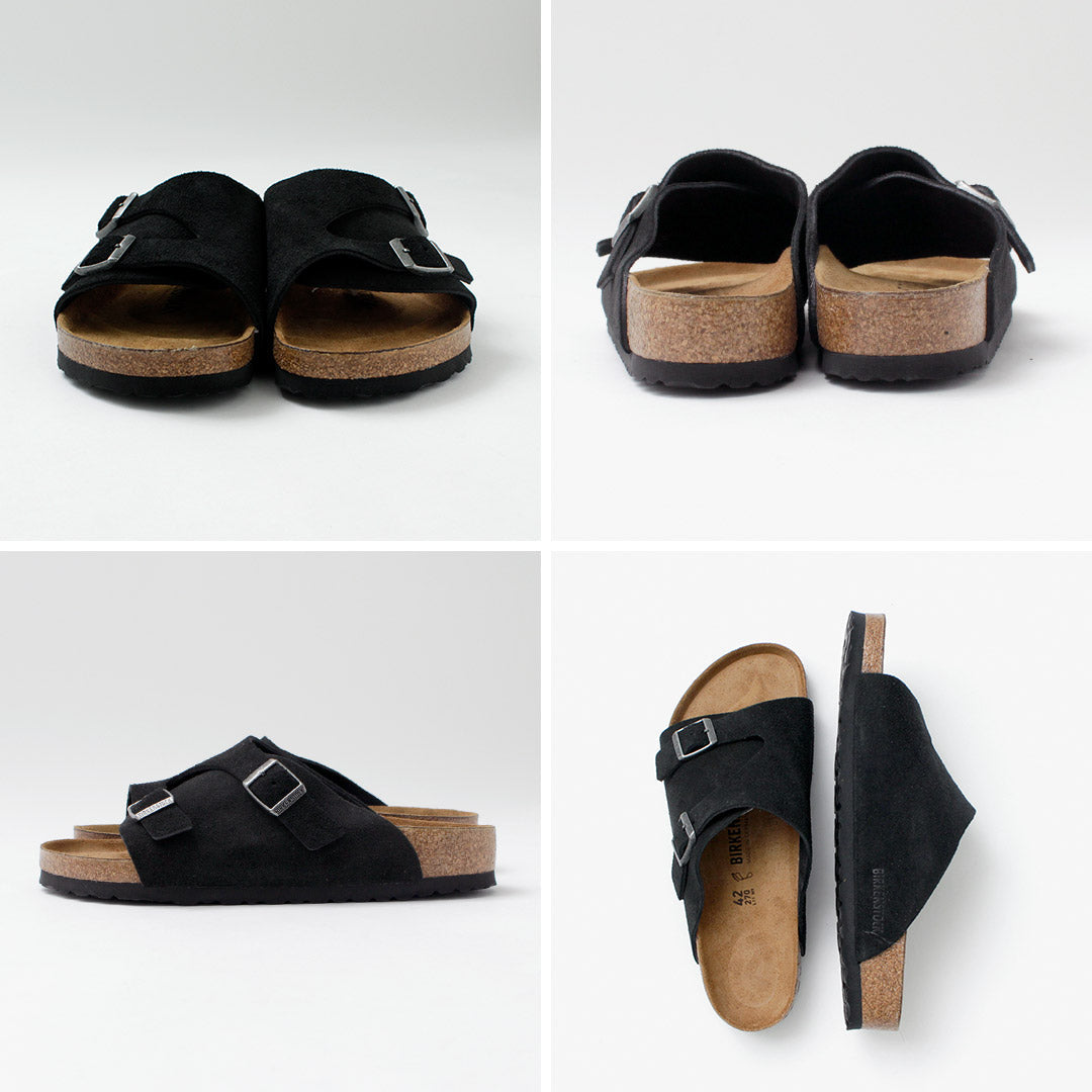 BIRKENSTOCK / Sandalias de ante Zurich