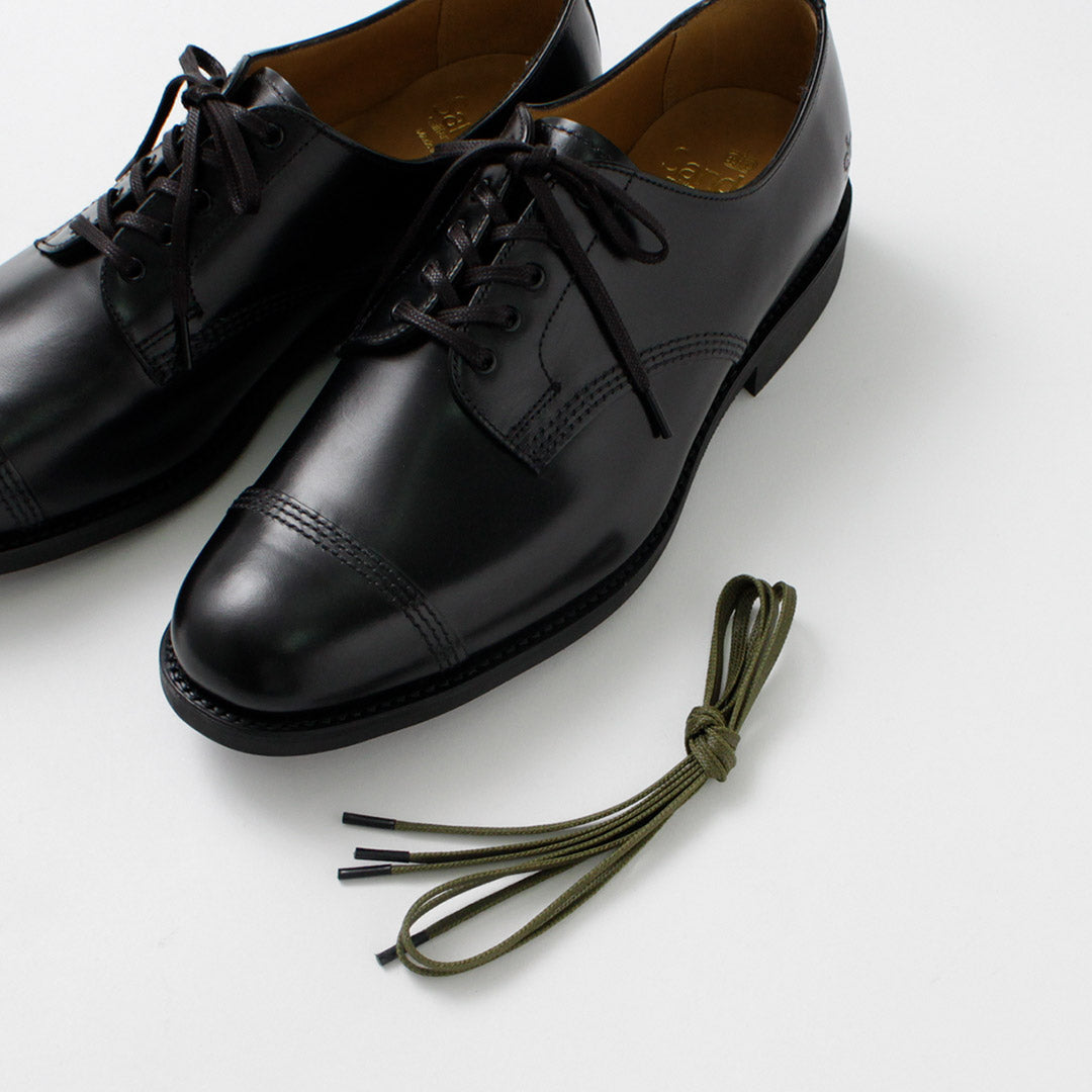 SANDERS / 1128BC Chaussures Derby Militaires en Cuir Lisse