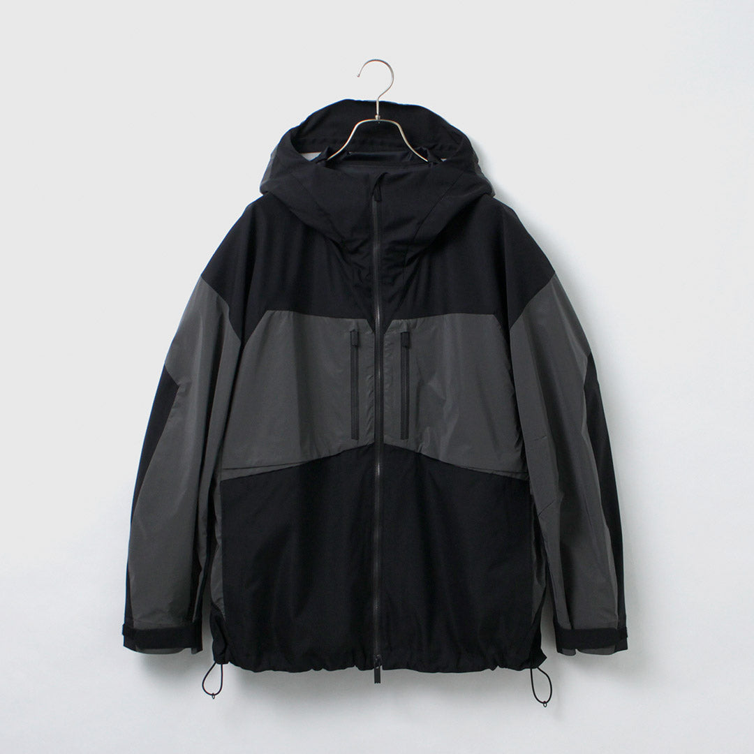 BLANC ALPINISME / Parka Réflecteur