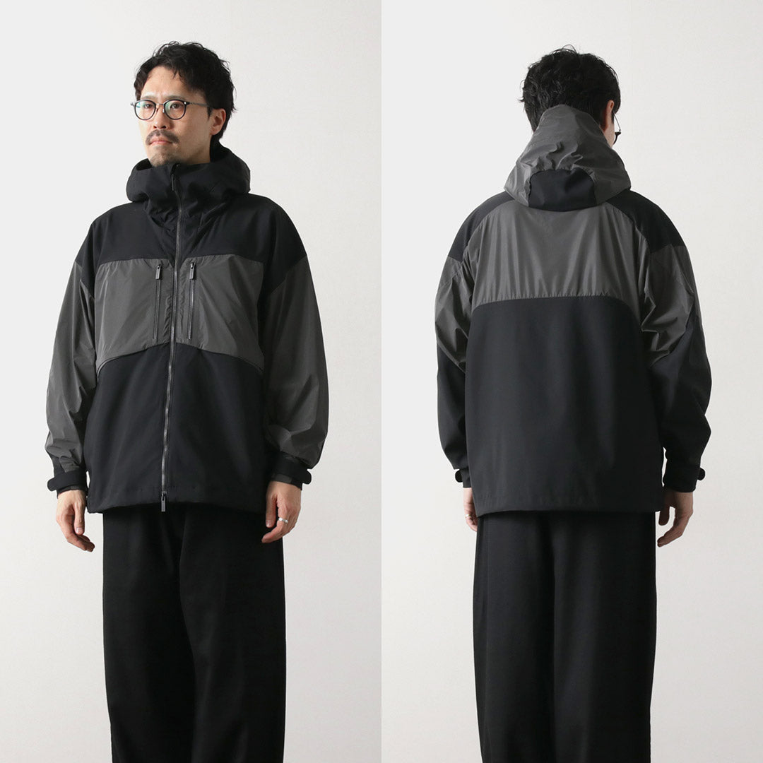 BLANC ALPINISME / Parka Réflecteur