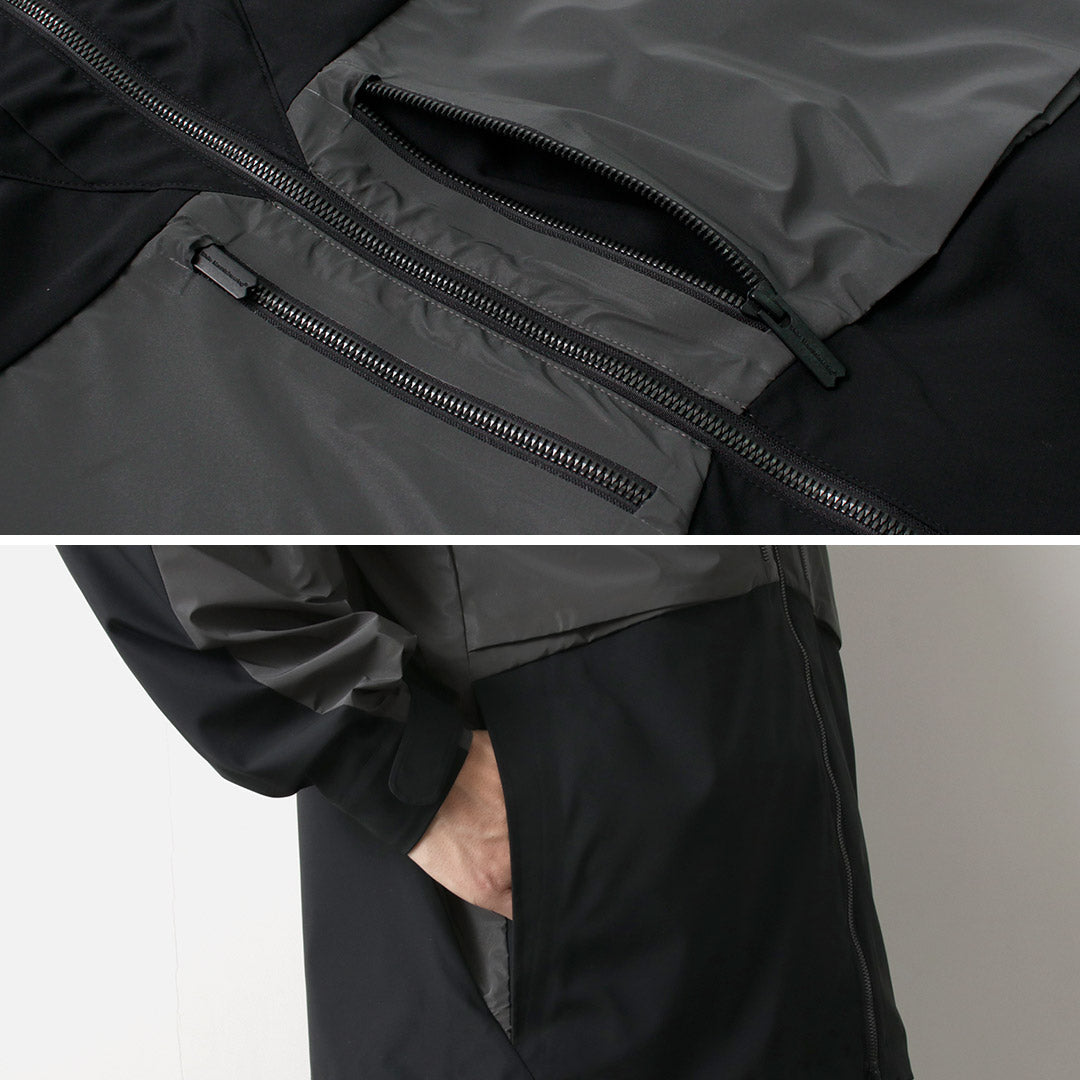 BLANC ALPINISME / Parka Réflecteur