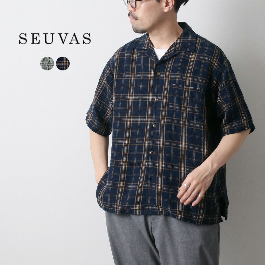 SEUVAS / 开领衬衫