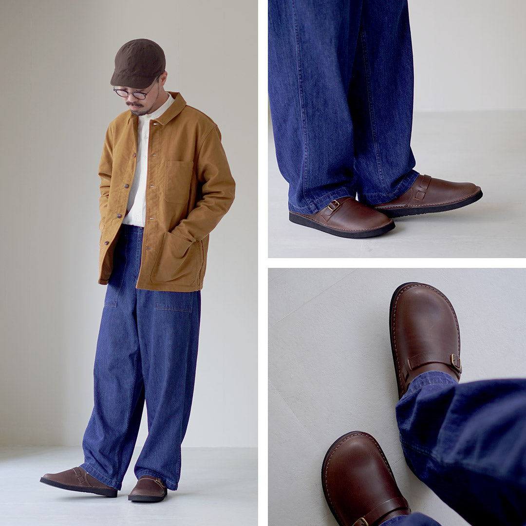 HANDLOOM BIOLOGIQUE / Chaussures en cuir BENGAL
