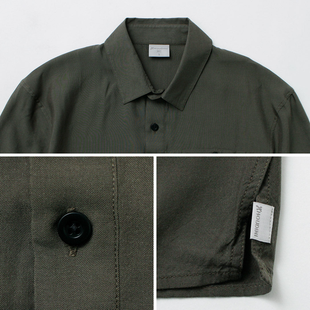 HOUDINI / Camisa de manga corta con diseño de árbol para hombre