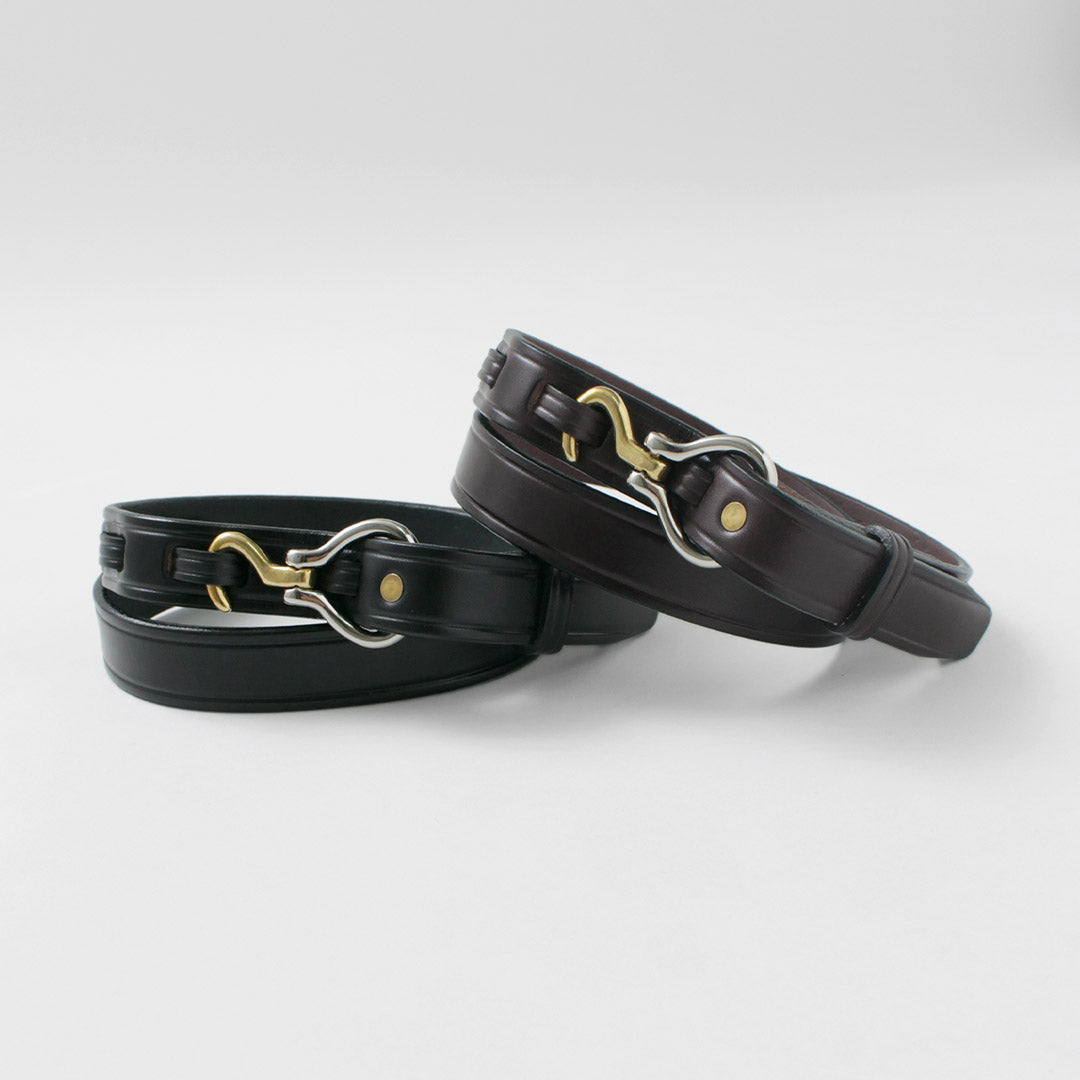 TORY 皮革 / 2 色迷你蹄鎬腰帶