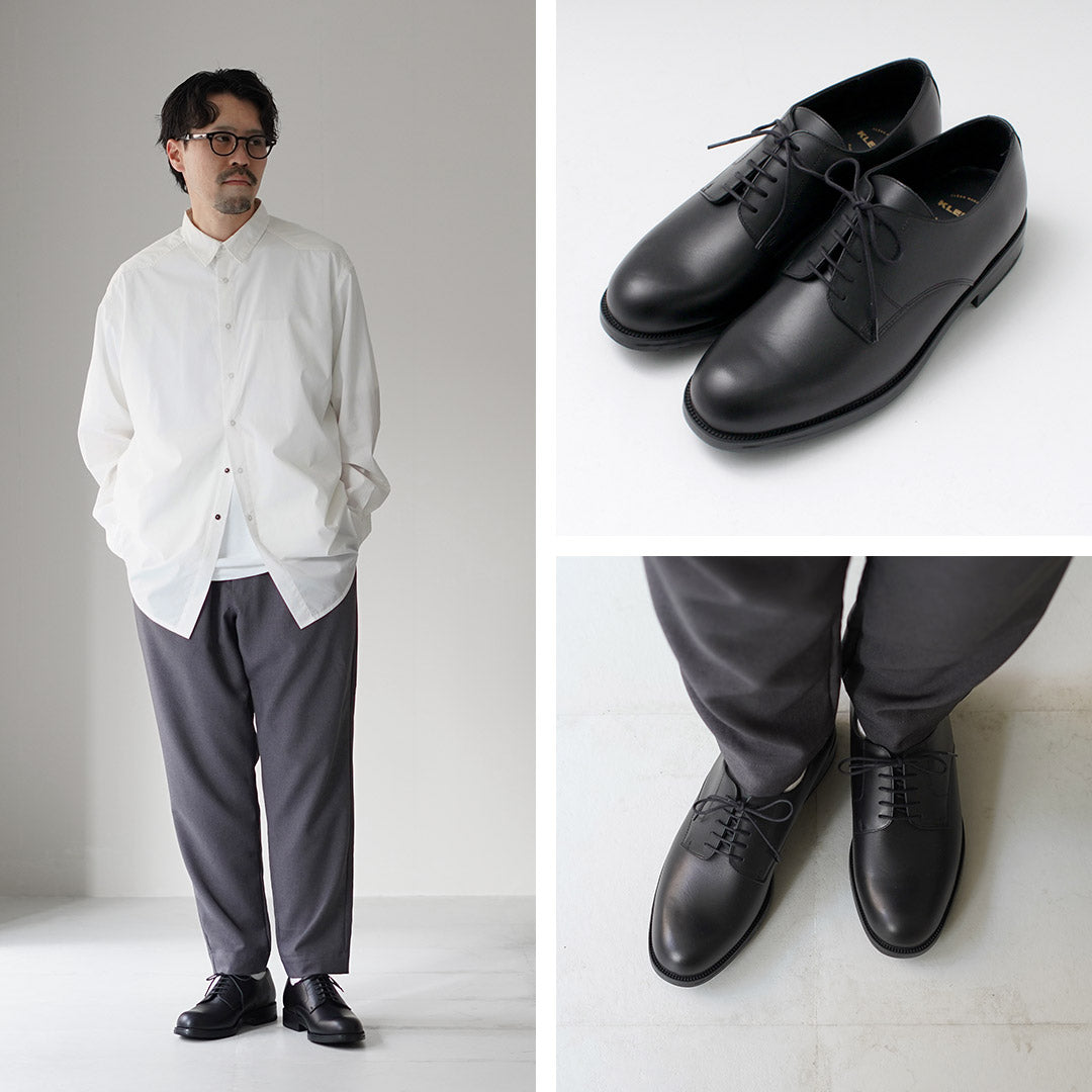 KLEMAN / Pastani Chaussures en cuir Bratcher à bout uni