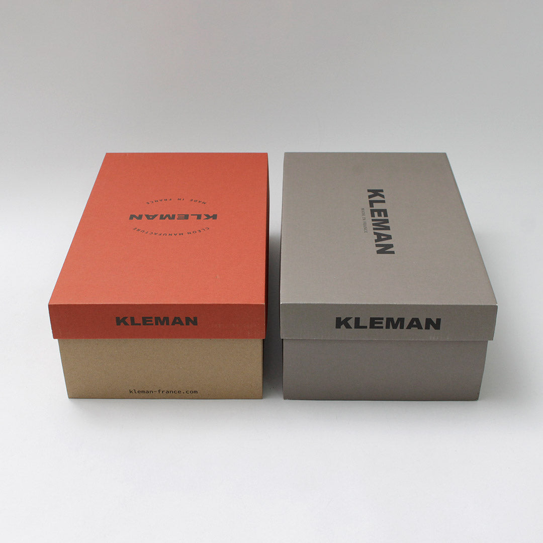 KLEMAN / Pastani Chaussures en cuir Bratcher à bout uni