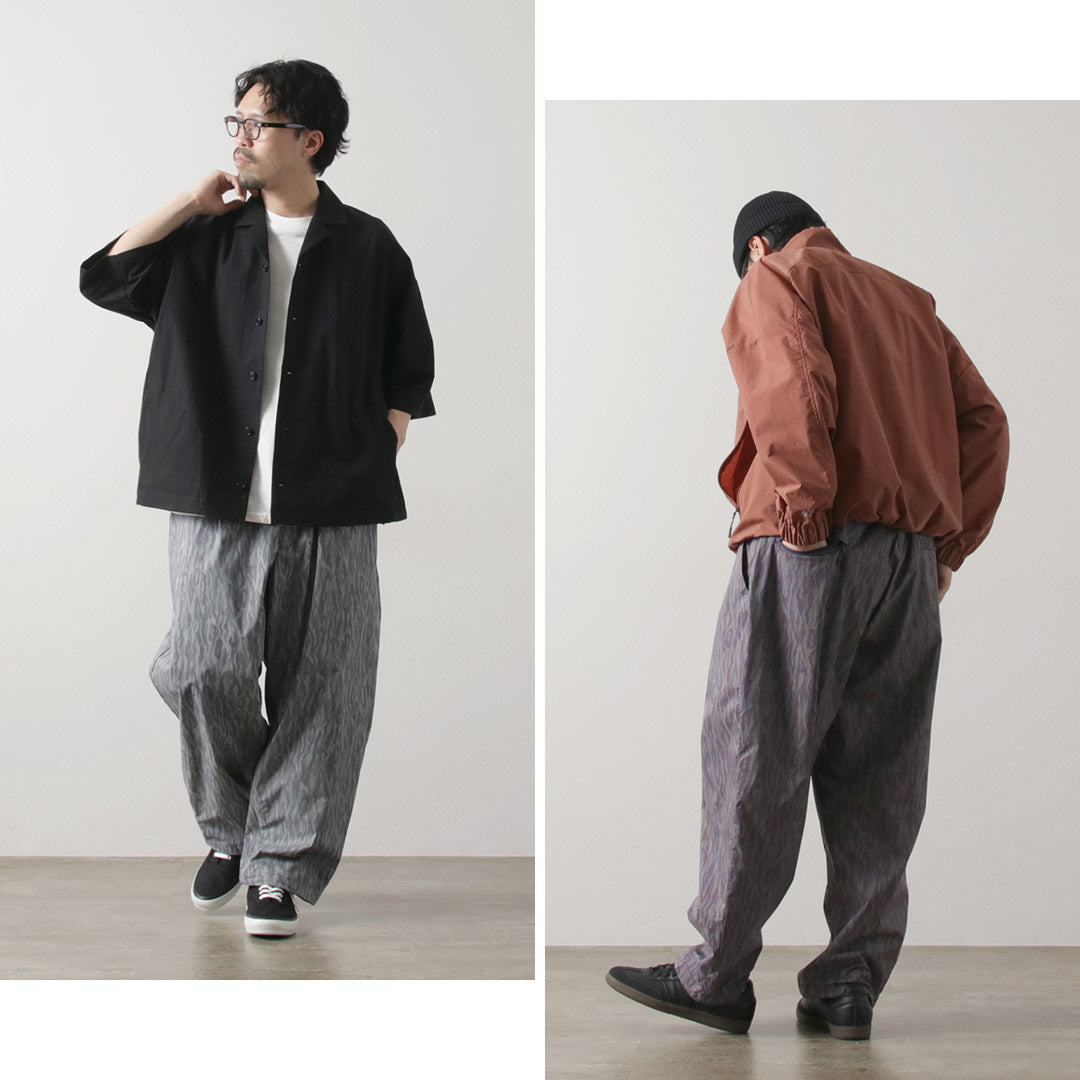 JUGEM / 액티브 이지쉘 프린트 팬츠