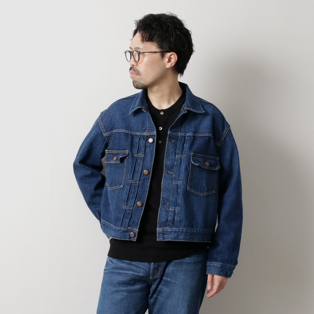 REMI RELIEF / 13oz 1954XX 2nd Type 牛仔夾克 藍色