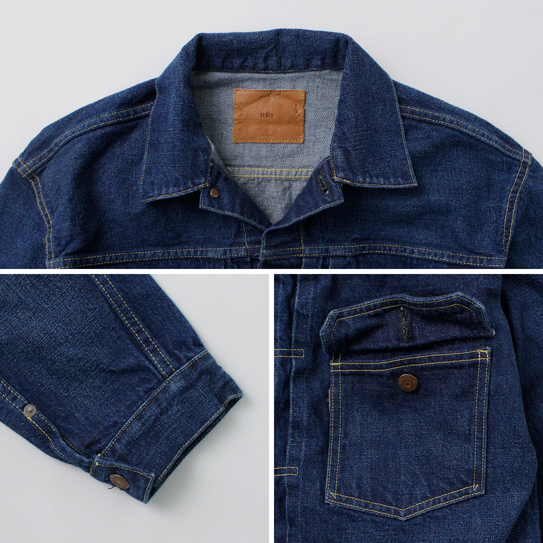 REMI RELIEF / 13oz 1954XX 2nd Type 牛仔夾克 藍色