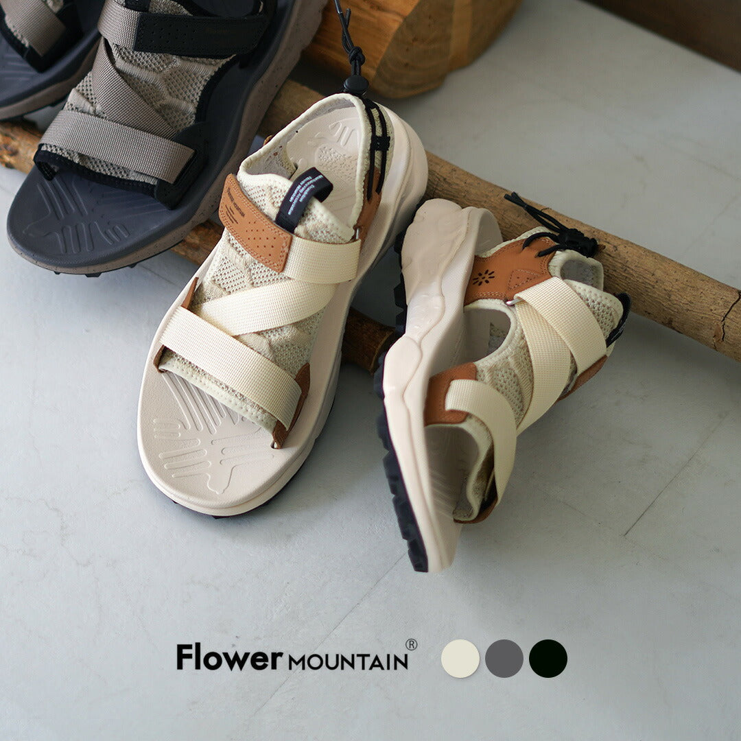 MONTAGNE DE FLEURS / Sandales Nazca
